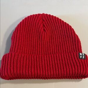 Neff Vibrant Red Knit Beanie